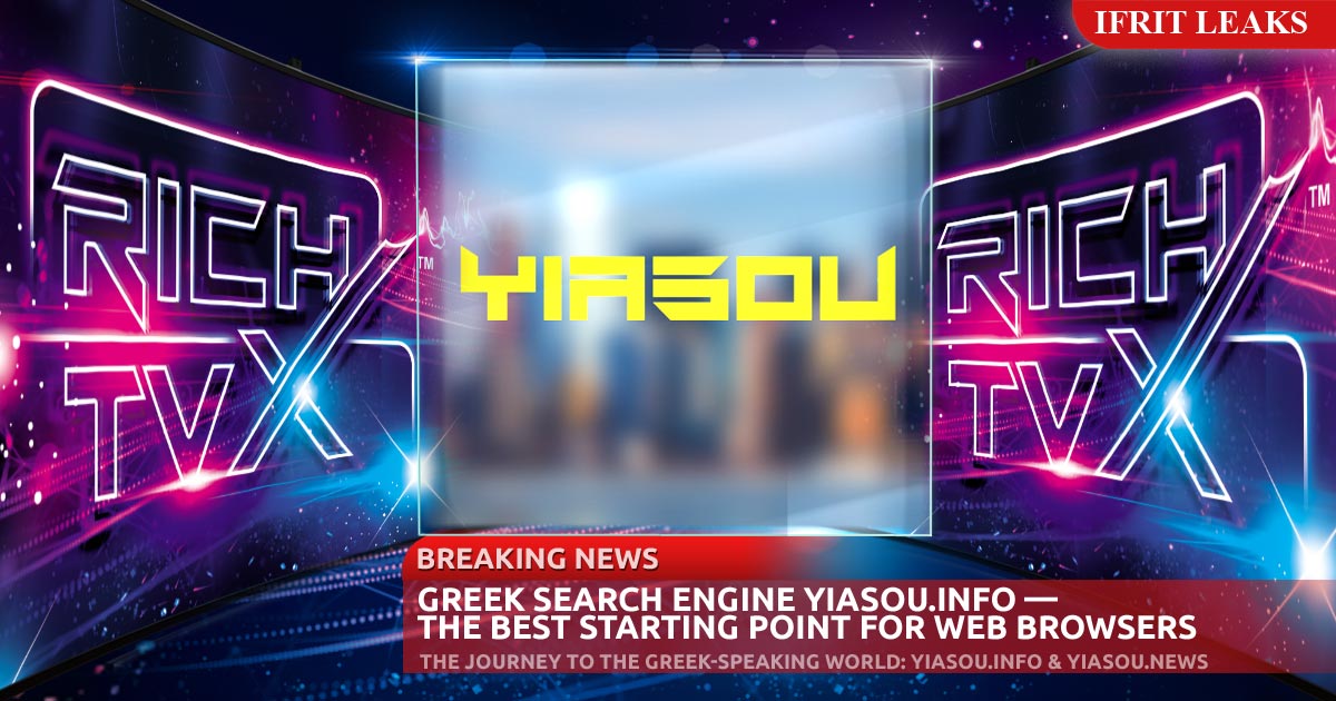 Greek Search Engine Yiasou.Info —  The Best Starting Point For Web Browsers